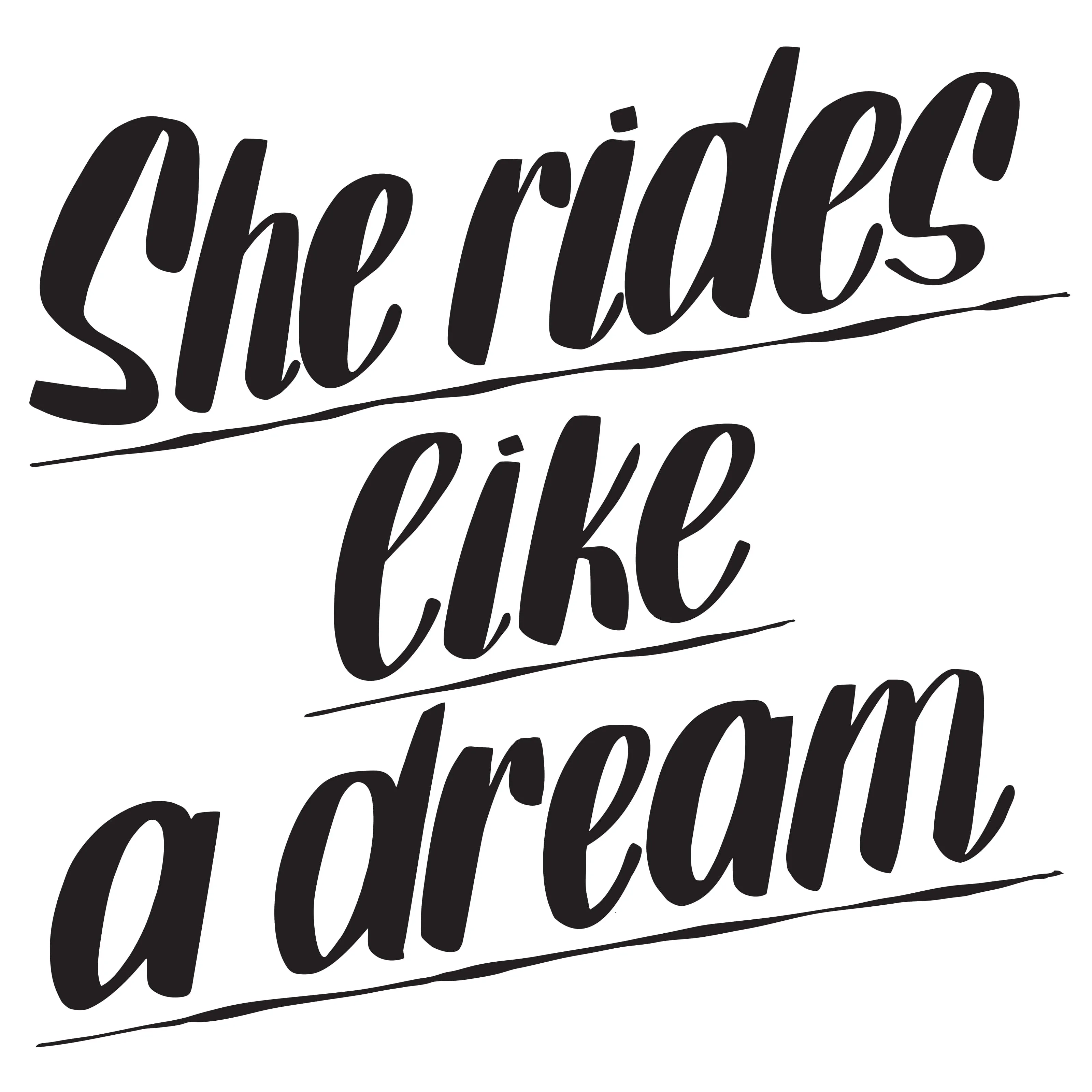 SHE RIDES LIKE A DREAM sold by Baron Von Fancy