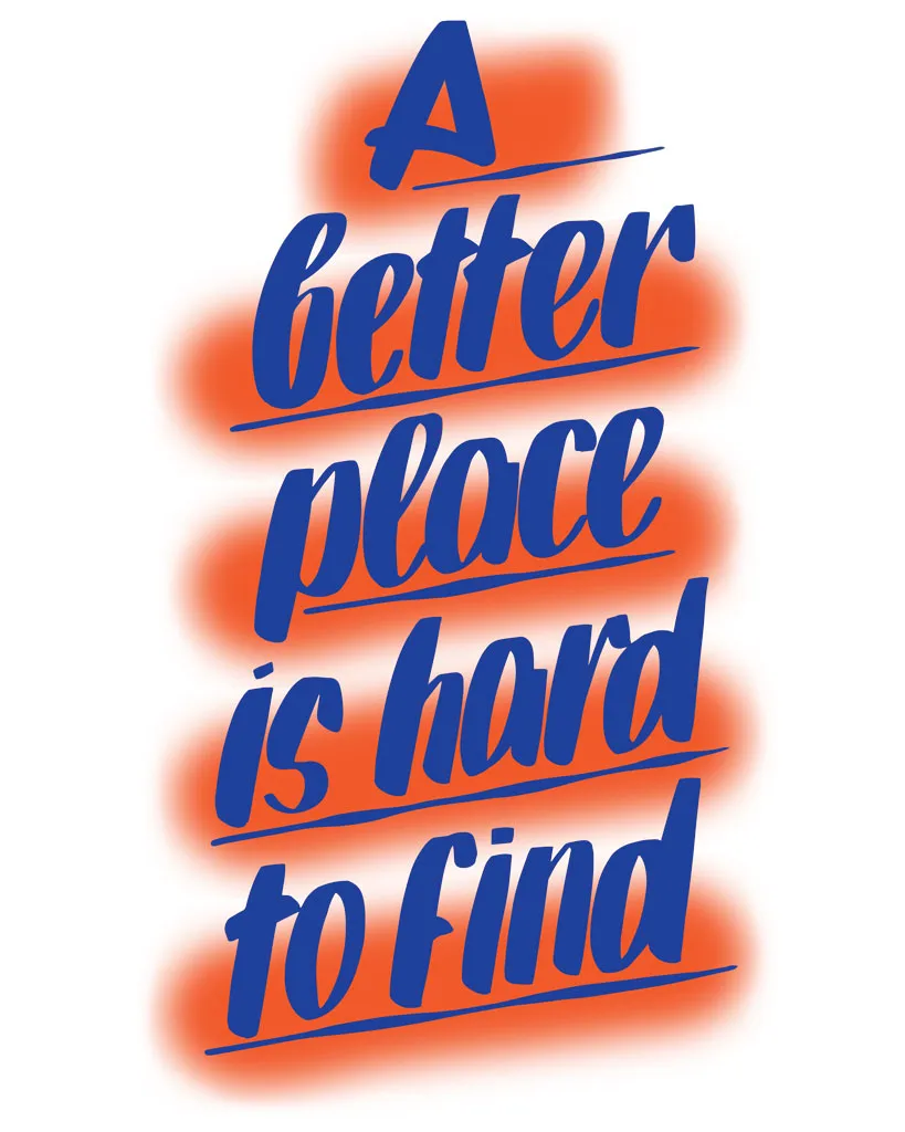 A Better Place is Hard to Find NYC sold by Baron Von Fancy