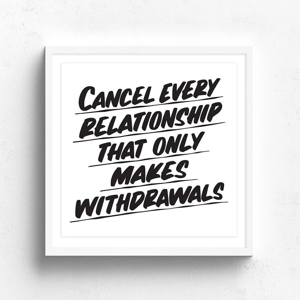 CANCEL EVERY RELATIONSHIP sold by Baron Von Fancy product image thumbnail 3