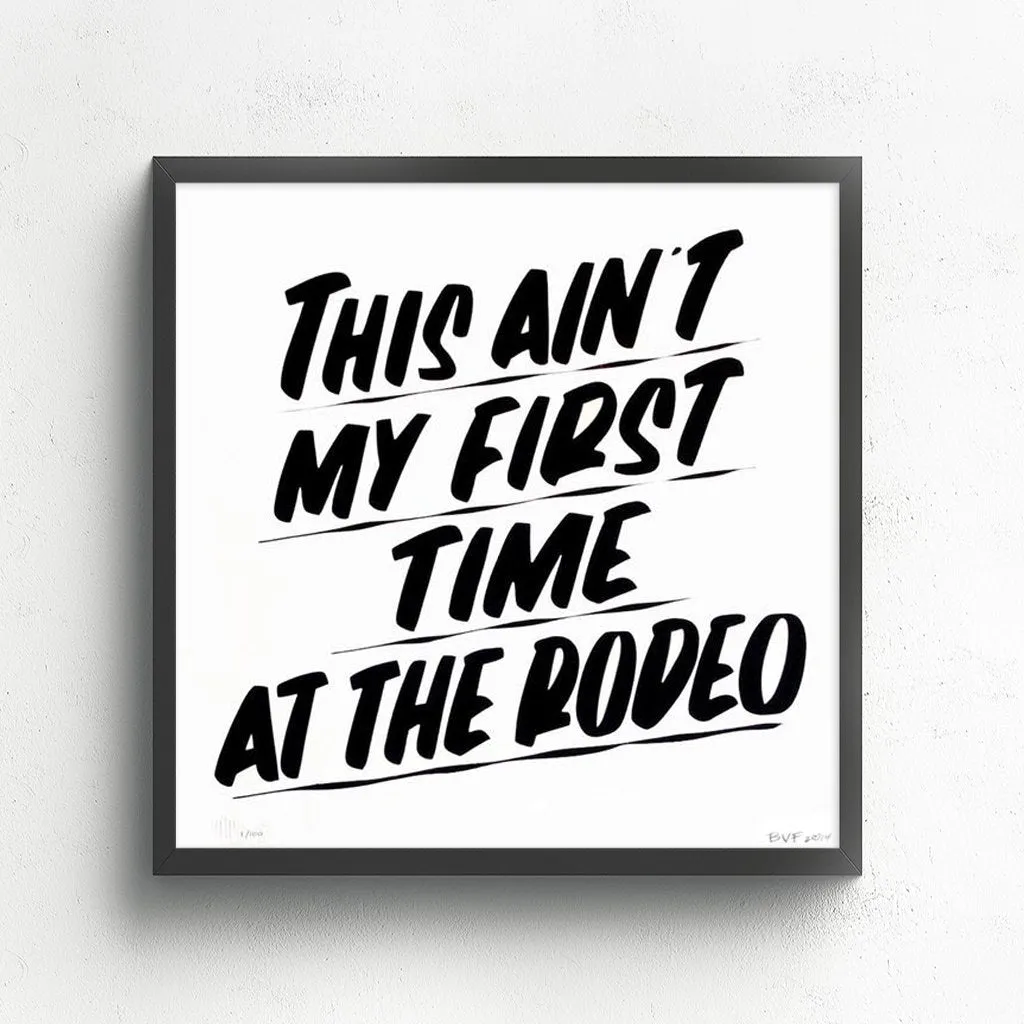 THIS AIN'T MY FIRST TIME AT THE RODEO sold by Baron Von Fancy product image thumbnail 2
