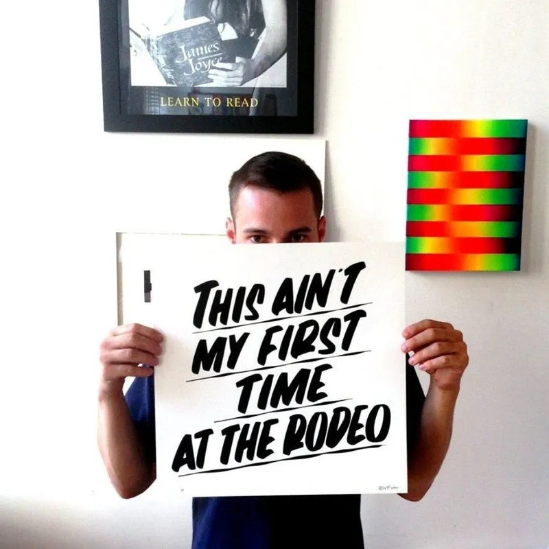 THIS AIN'T MY FIRST TIME AT THE RODEO sold by Baron Von Fancy