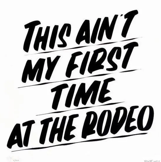 THIS AIN'T MY FIRST TIME AT THE RODEO sold by Baron Von Fancy product image thumbnail 4