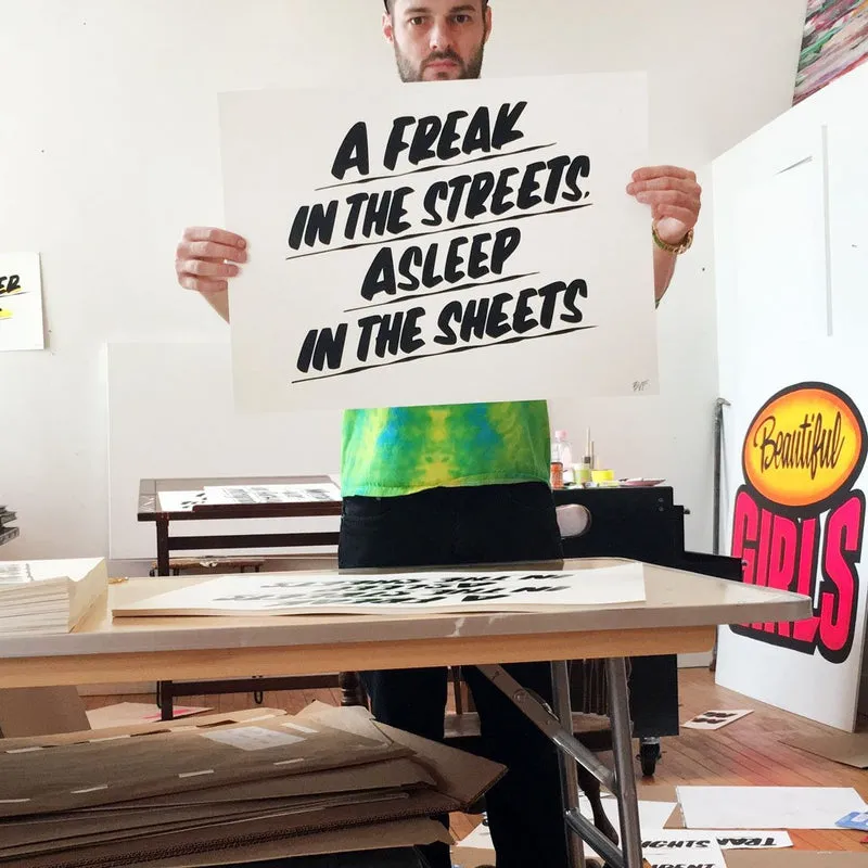 A FREAK IN THE STREETS, ASLEEP IN THE SHEETS sold by Baron Von Fancy