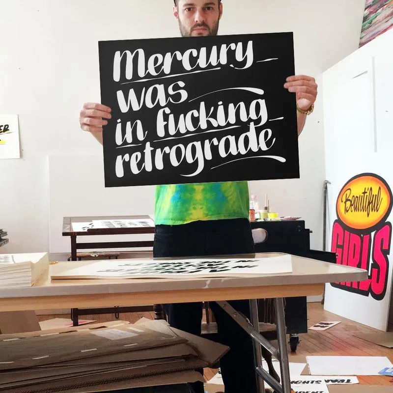 MERCURY WAS IN FUCKING RETROGRADE sold by Baron Von Fancy product image thumbnail 2