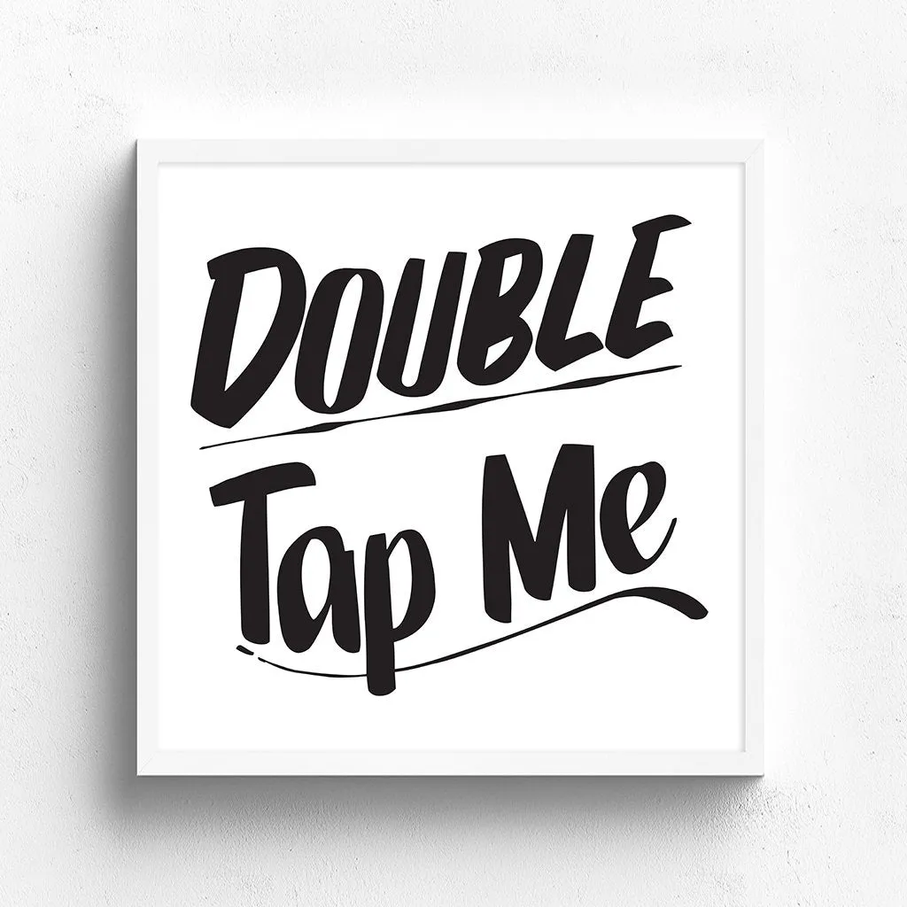 DOUBLE TAP ME sold by Baron Von Fancy product image thumbnail 2
