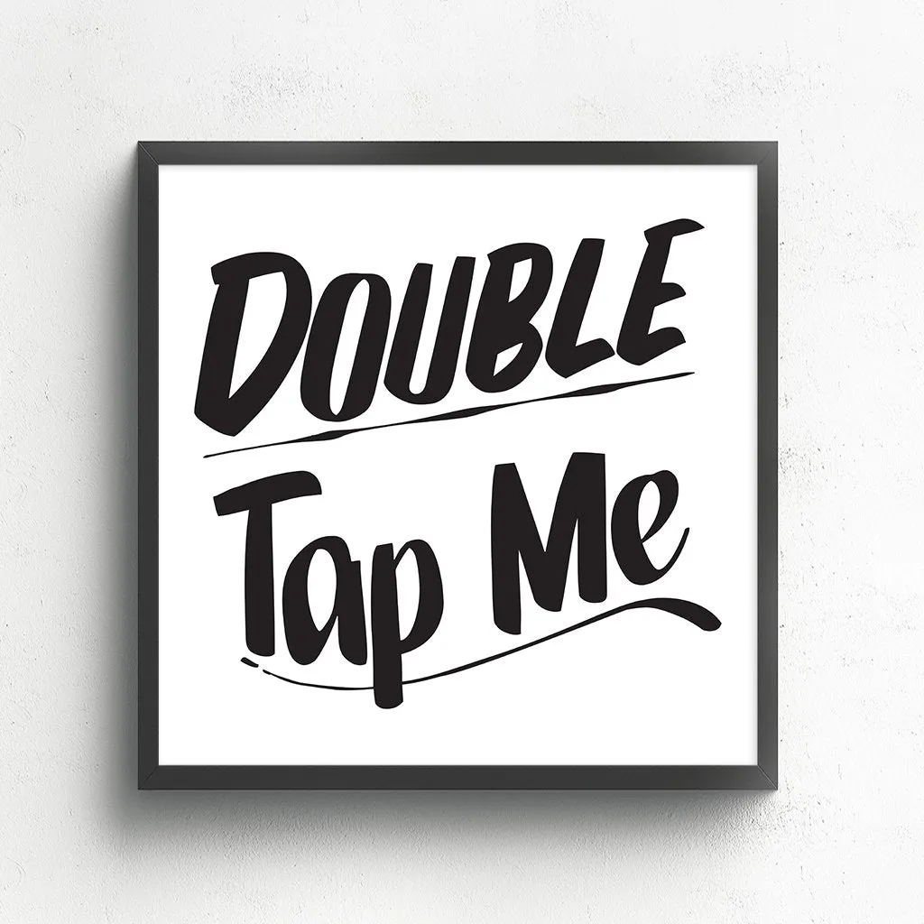 DOUBLE TAP ME sold by Baron Von Fancy product image thumbnail 3