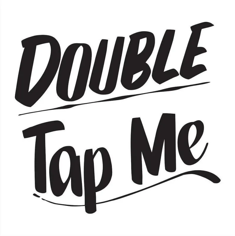 DOUBLE TAP ME sold by Baron Von Fancy