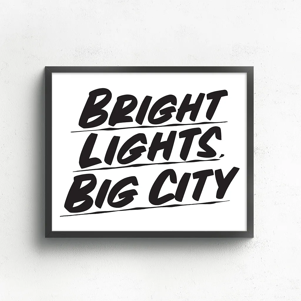 BRIGHT LIGHTS BIG CITY sold by Baron Von Fancy product image thumbnail 3
