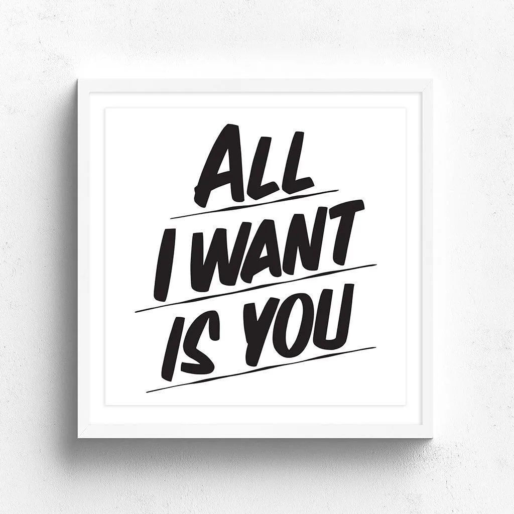 ALL I WANT IS YOU sold by Baron Von Fancy product image thumbnail 4
