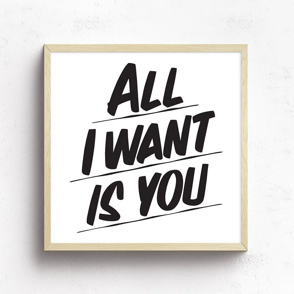 ALL I WANT IS YOU sold by Baron Von Fancy product image thumbnail 2