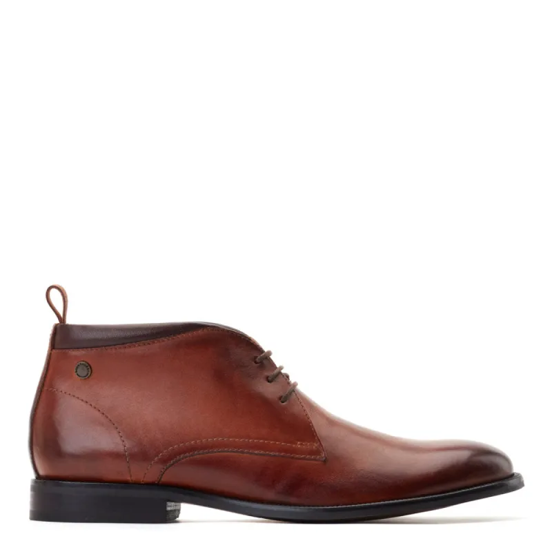 Nolan Burnished Chukka Boots sold by Base London