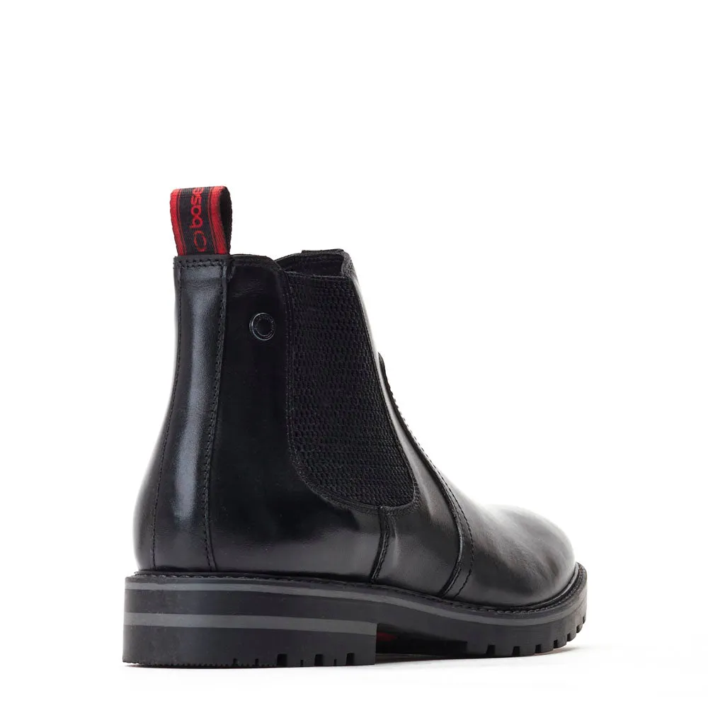 Cutler Waxy Chelsea Boots Black sold by Base London product image thumbnail 4