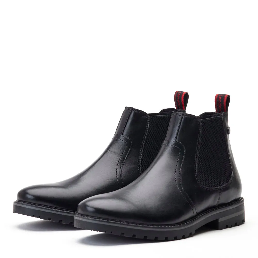 Cutler Waxy Chelsea Boots Black sold by Base London product image thumbnail 2
