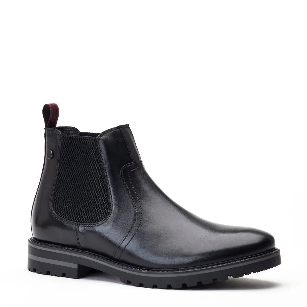 Cutler Waxy Chelsea Boots Black sold by Base London product image thumbnail 3