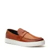 Flynn Washed Loafers sold by Base London
