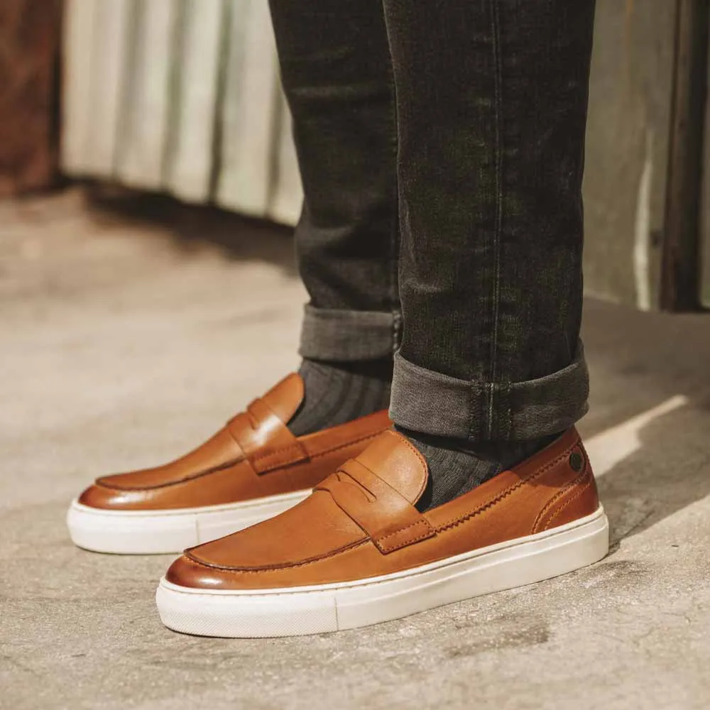 Flynn Washed Loafers sold by Base London product image thumbnail 2