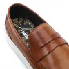 Flynn Washed Loafers sold by Base London