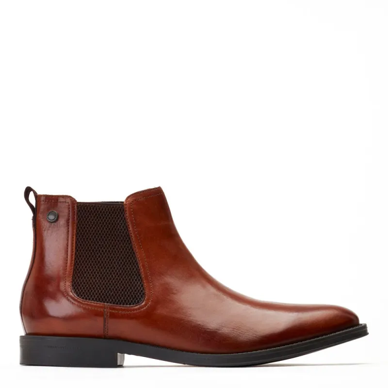 Bradwell Waxy Chelsea Boots sold by Base London