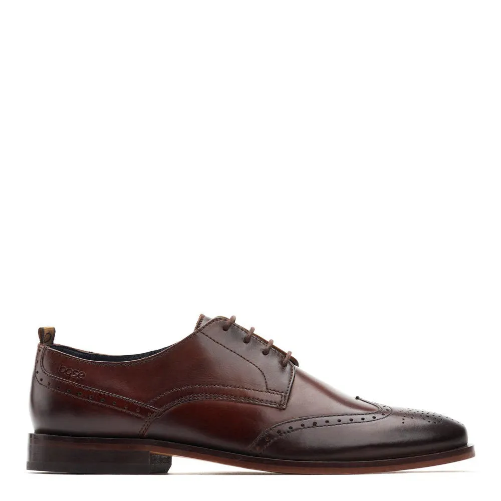 Branson Washed Brogue Shoes sold by Base London