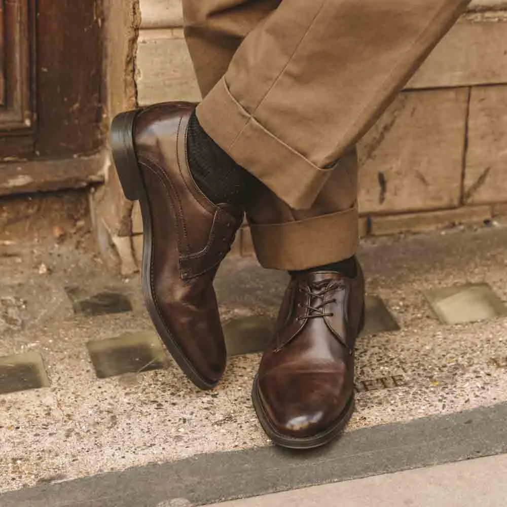 Hadley Waxy Derby Shoes sold by Base London product image thumbnail 2