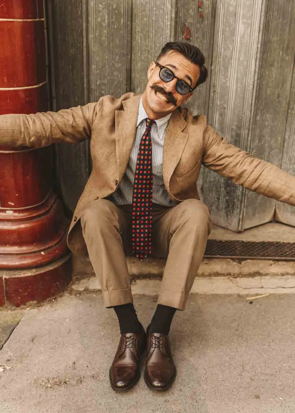 Hadley Waxy Derby Shoes sold by Base London product image thumbnail 3