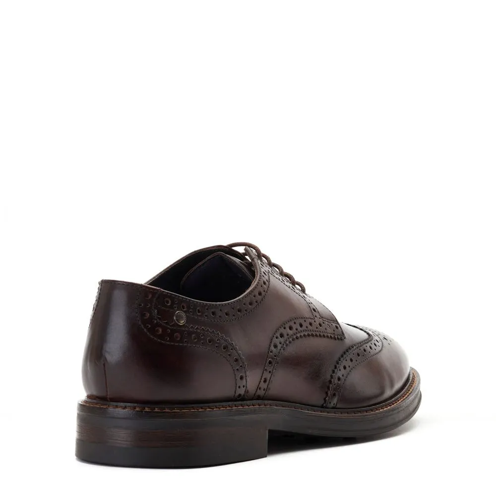 Bryce Washed Brogue Shoes sold by Base London product image thumbnail 4