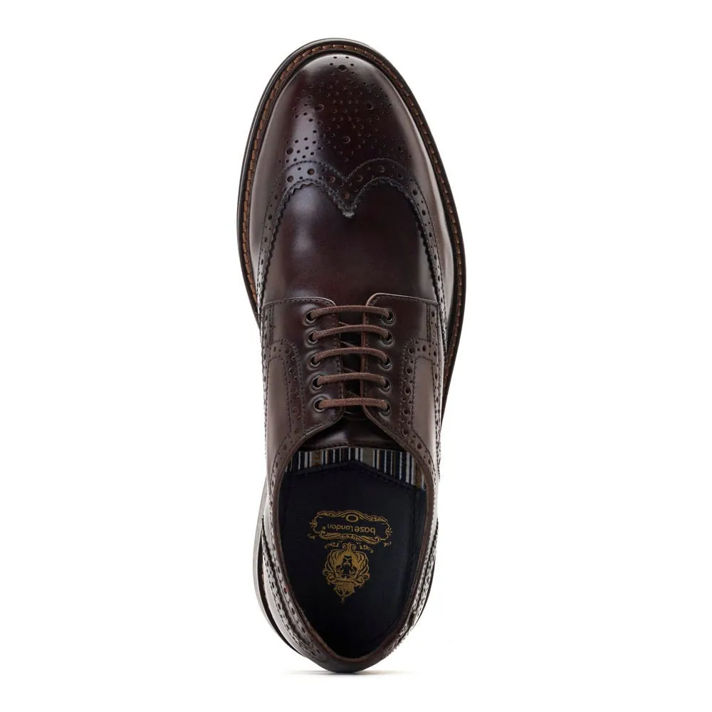 Bryce Washed Brogue Shoes sold by Base London product image thumbnail 5