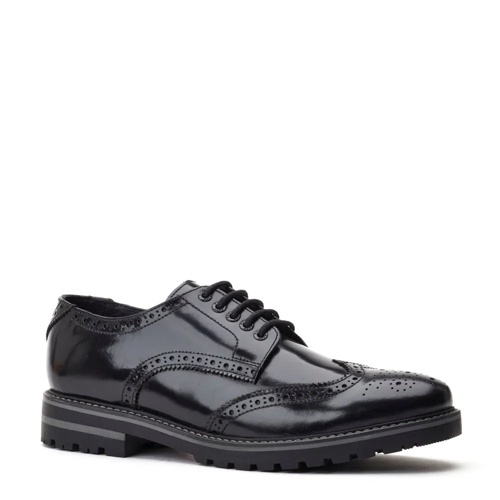 Gibbs Hi Shine Brogue Shoes sold by Base London product image thumbnail 3