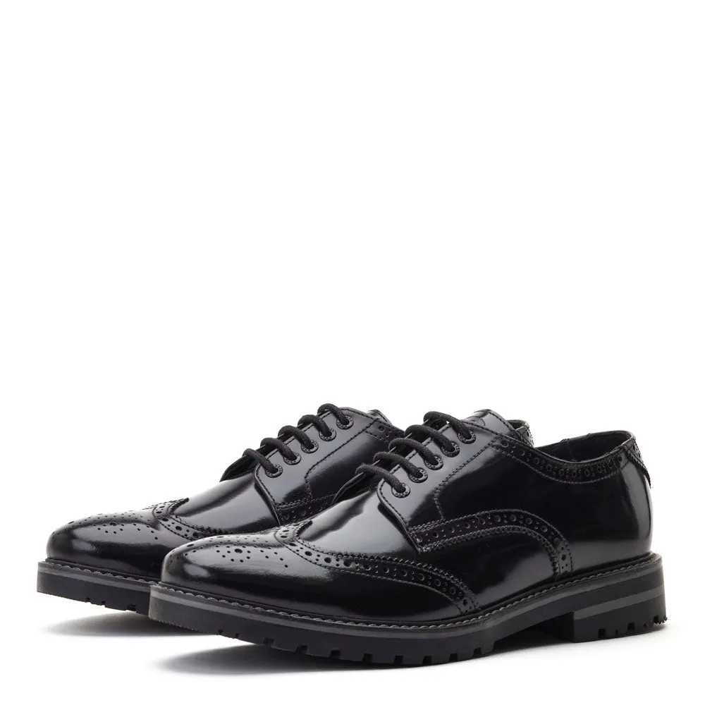 Gibbs Hi Shine Brogue Shoes sold by Base London product image thumbnail 4
