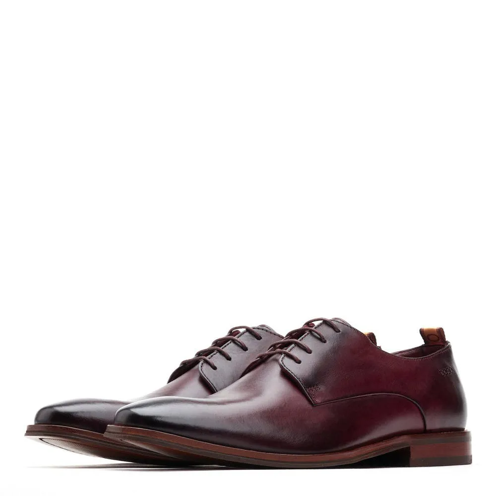 Marley Washed Derby Shoes Bordo sold by Base London product image thumbnail 2