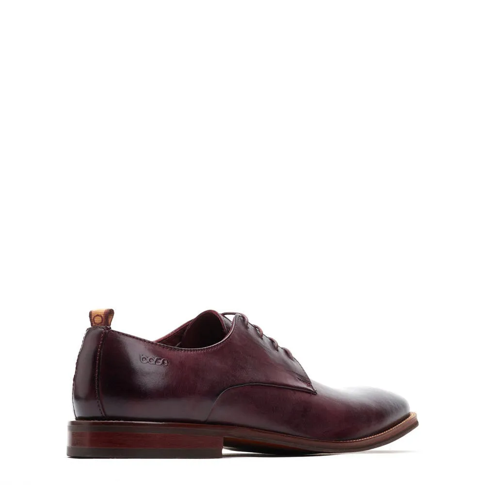 Marley Washed Derby Shoes Bordo sold by Base London product image thumbnail 3