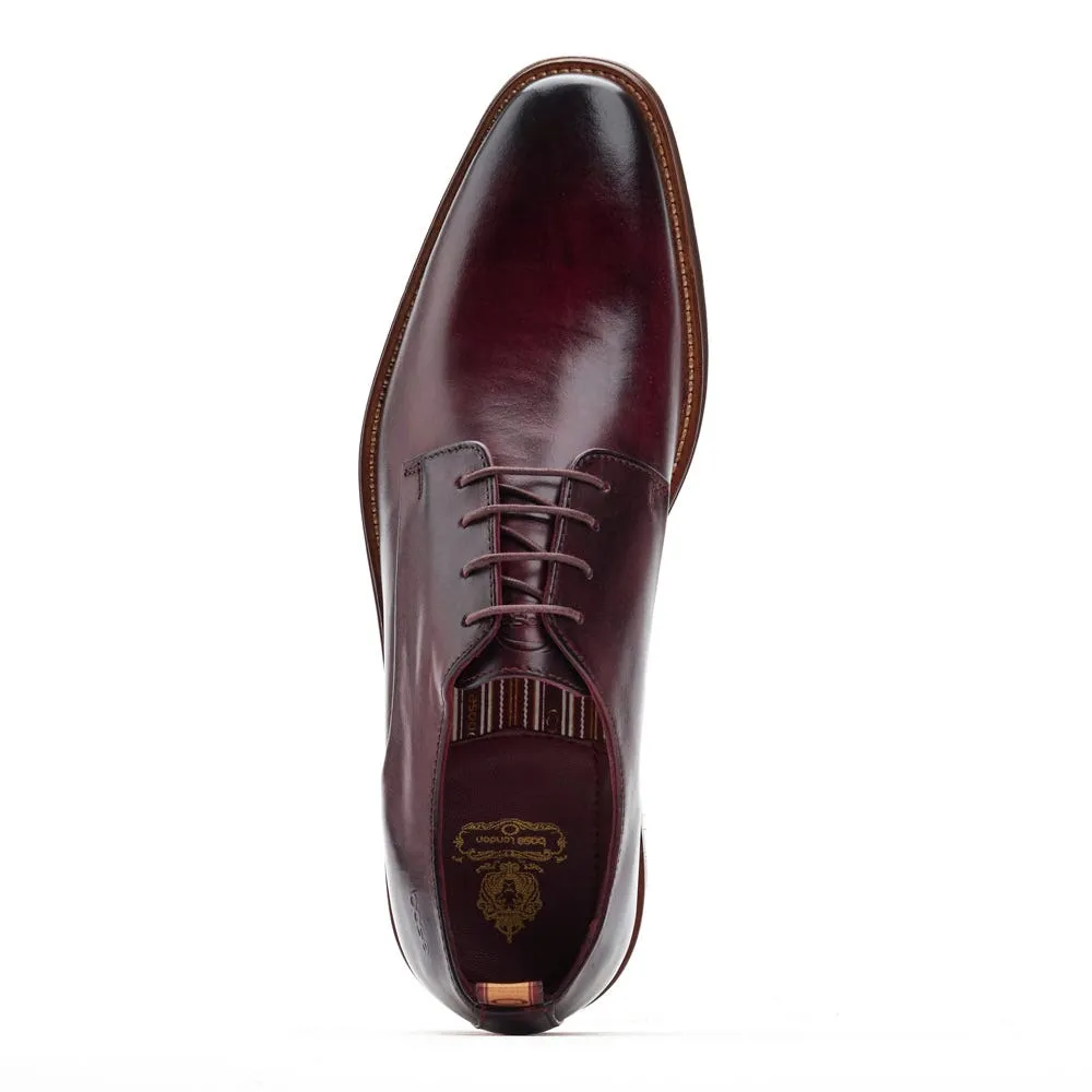 Marley Washed Derby Shoes Bordo sold by Base London product image thumbnail 4