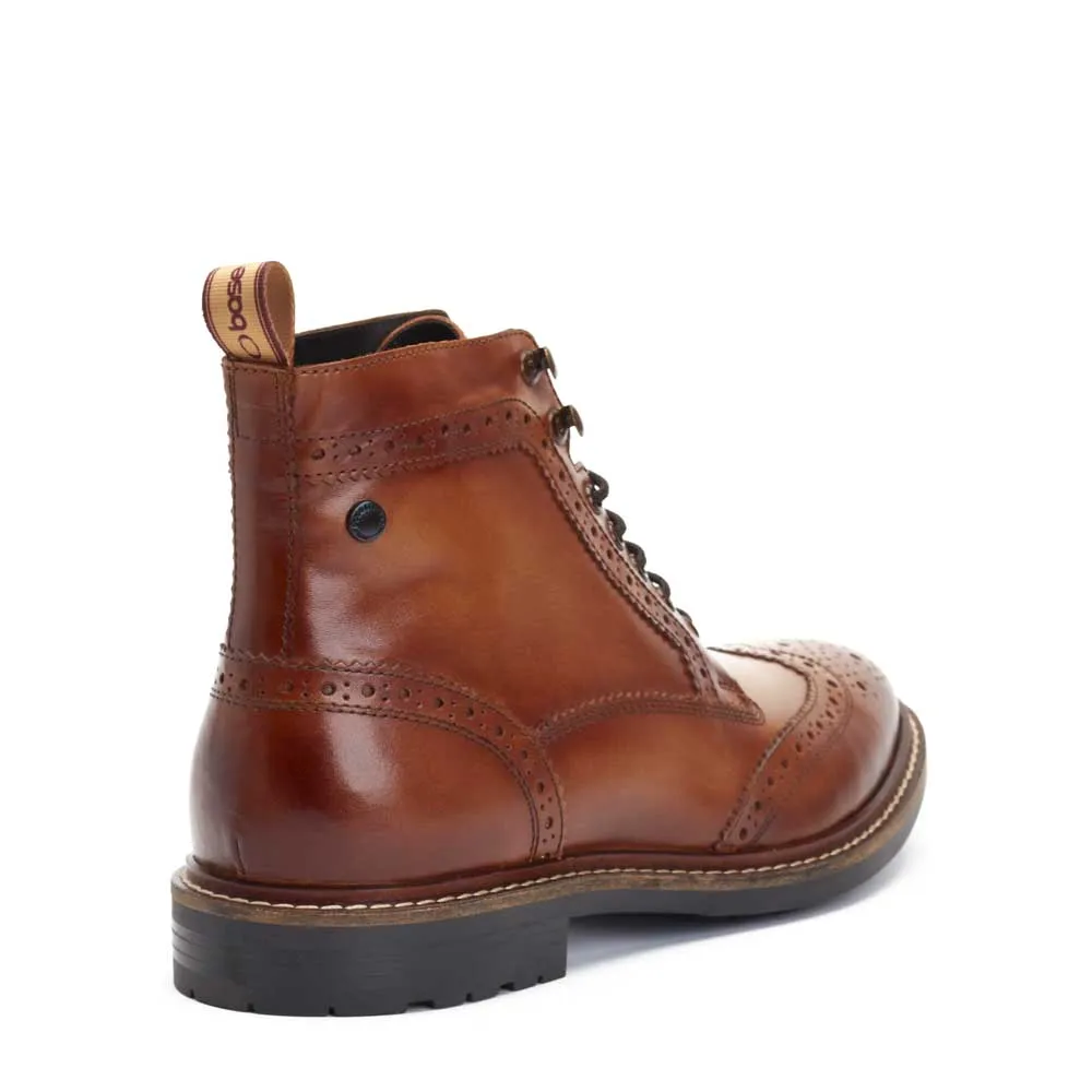 Dealer Burnished Brogue Boots Tan sold by Base London product image thumbnail 3