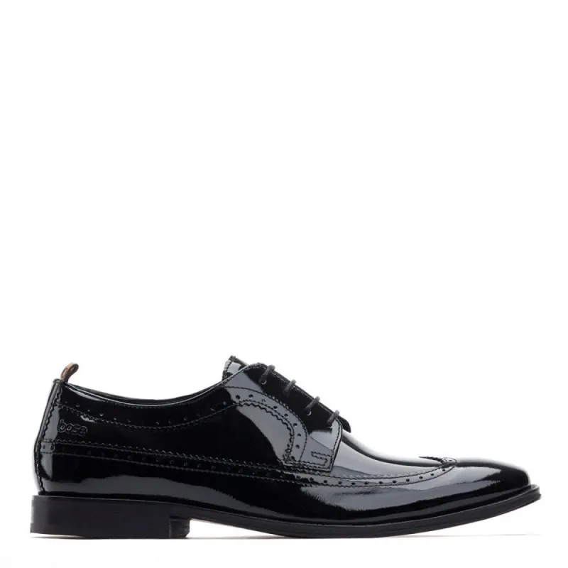 Havisham Patent Brogue Shoes sold by Base London