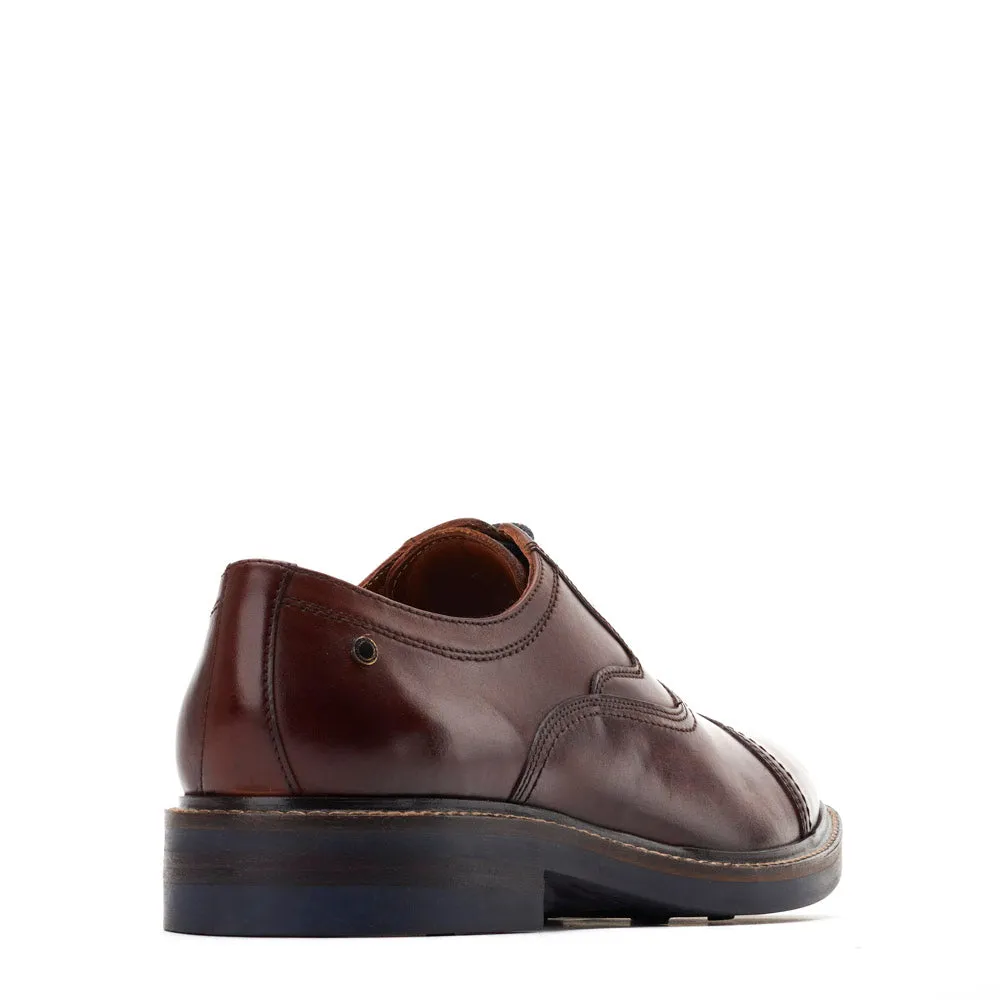 Tatton Washed Oxford Shoes Brown sold by Base London product image thumbnail 3