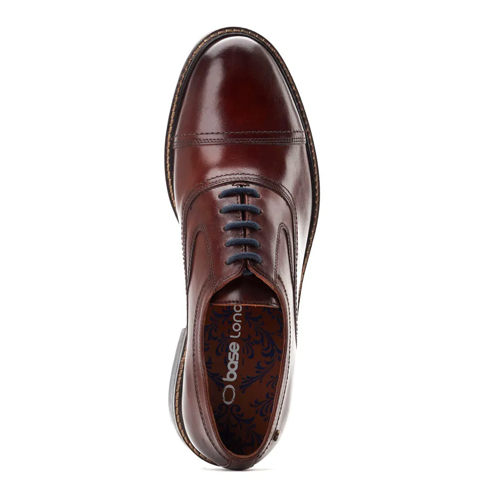 Tatton Washed Oxford Shoes Brown sold by Base London product image thumbnail 4