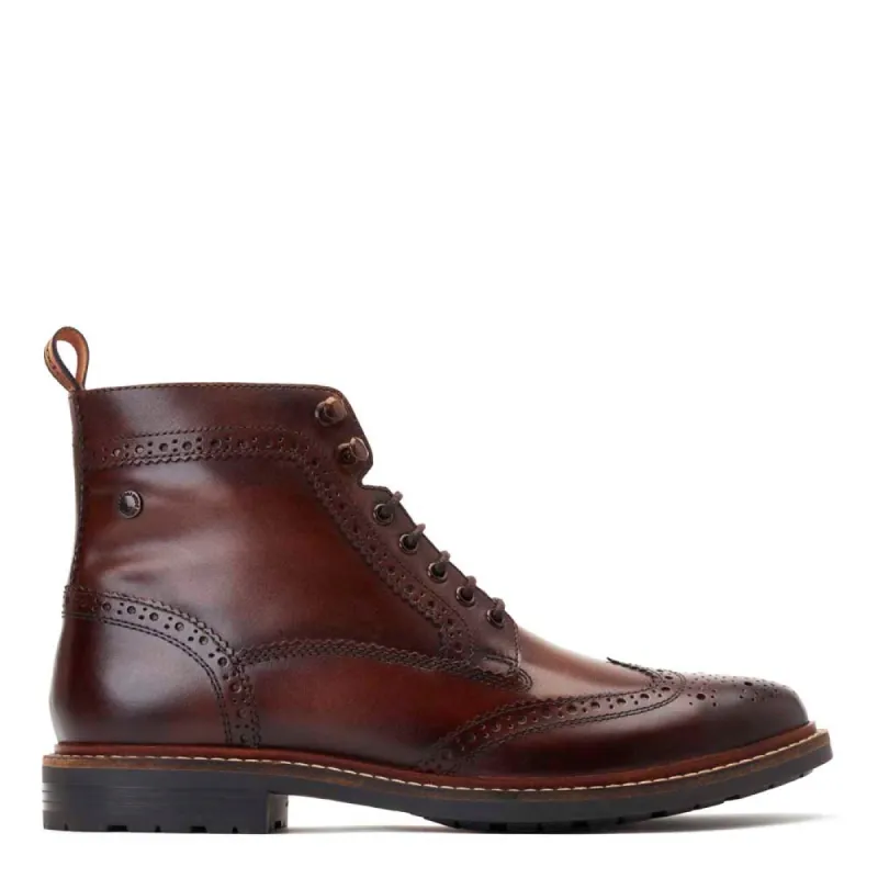 Dealer Burnished Brogue Boots sold by Base London