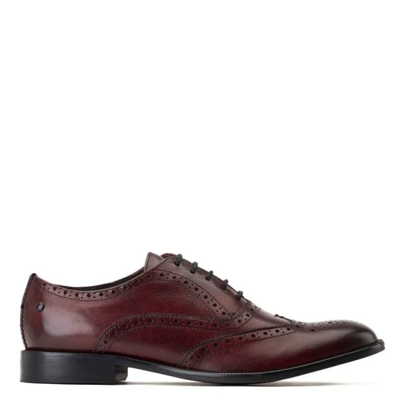 Darcy Burnished Brogue Shoes sold by Base London
