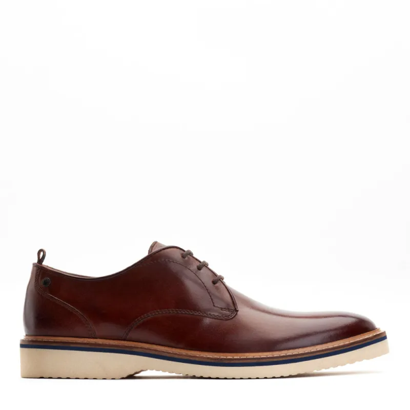 Woody Washed Derby Shoes sold by Base London