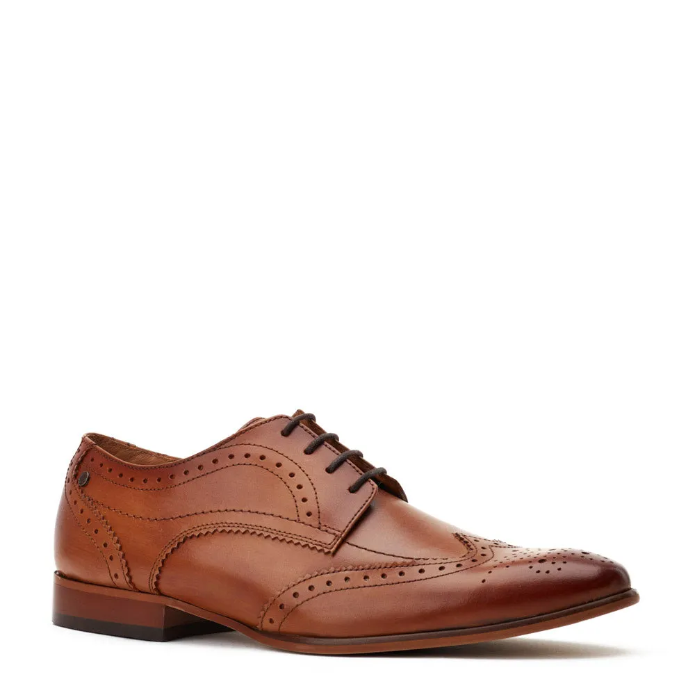 Barbera Waxy Brogue Shoes sold by Base London product image thumbnail 3