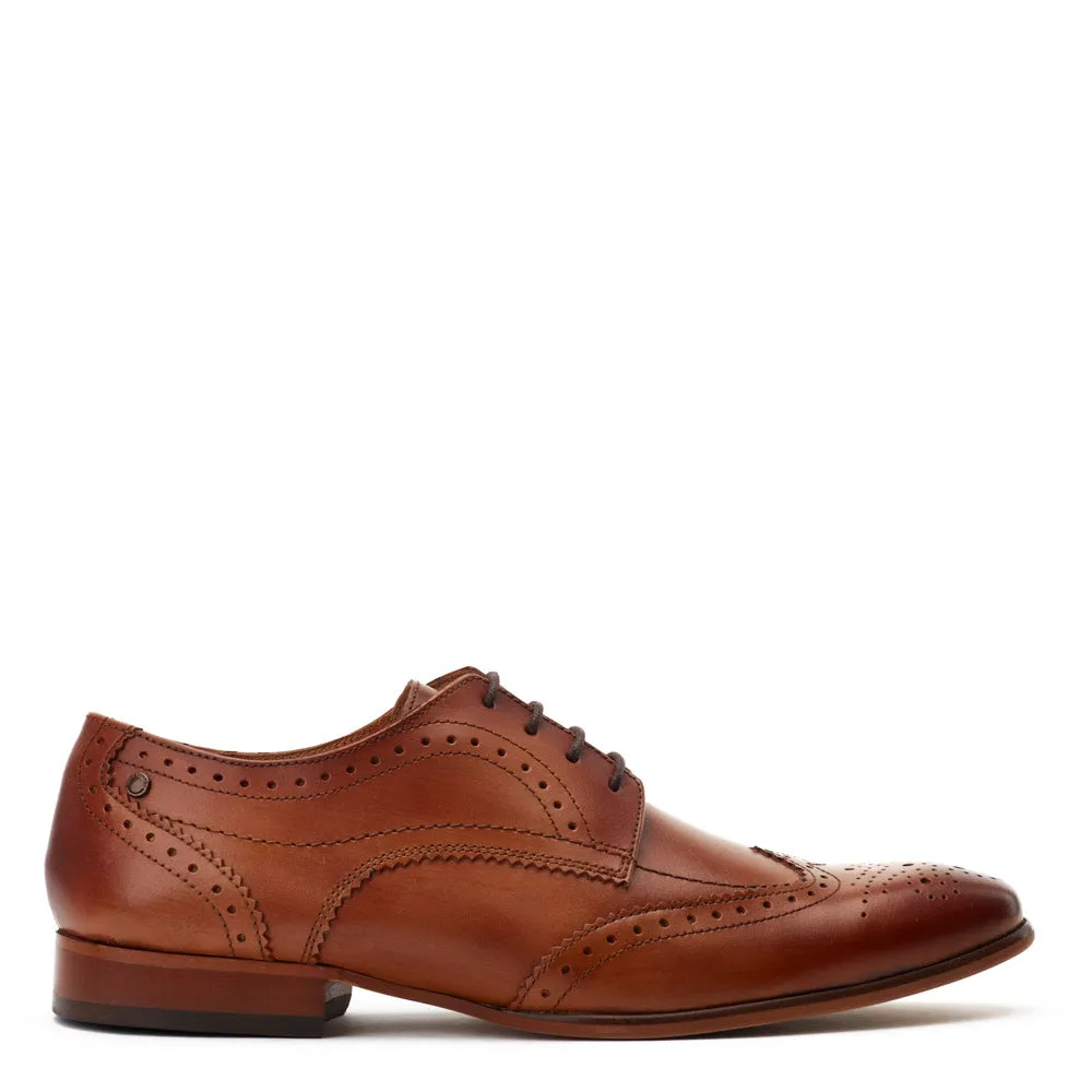 Barbera Waxy Brogue Shoes sold by Base London