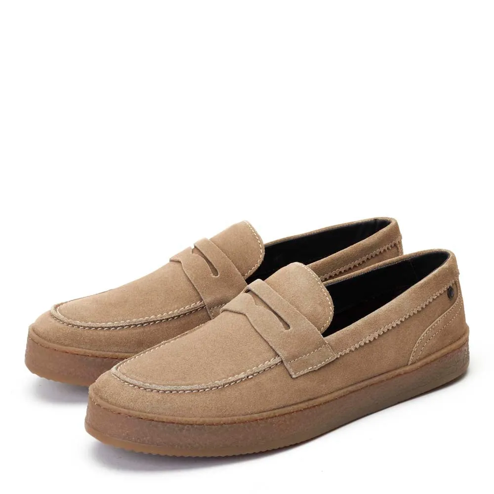 Claude Suede Penny Loafers sold by Base London product image thumbnail 2