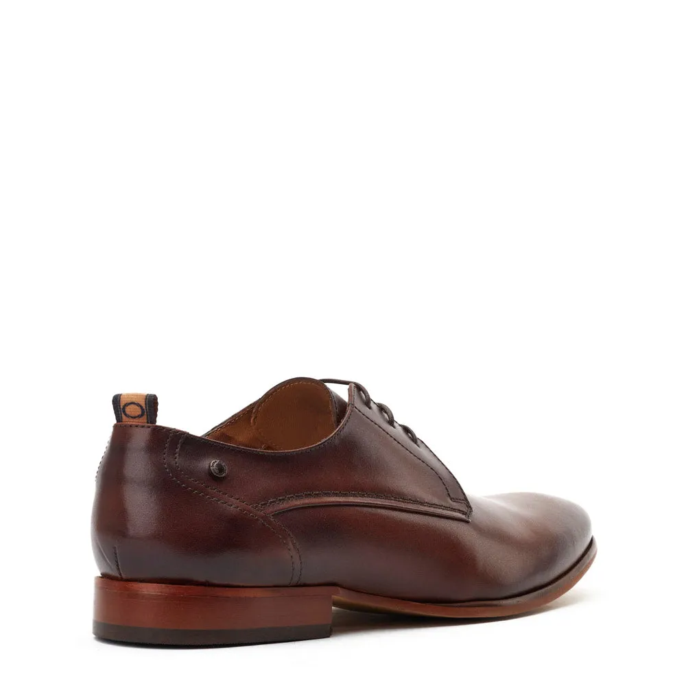 Gambino Waxy Derby Shoes Brown sold by Base London product image thumbnail 4