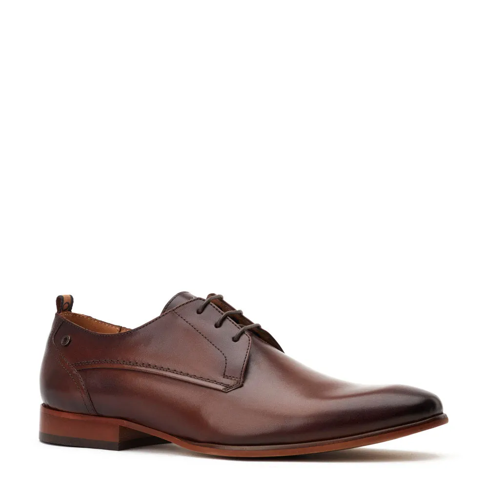 Gambino Waxy Derby Shoes Brown sold by Base London product image thumbnail 3