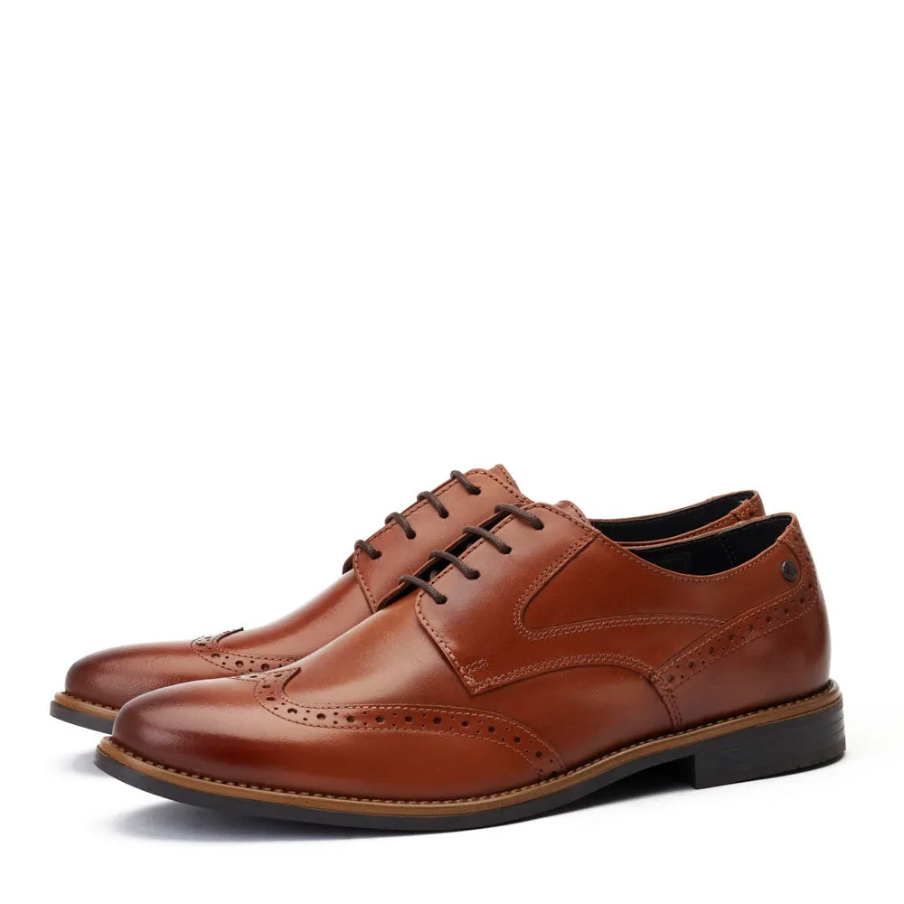 Risco Waxy Brogue Shoes sold by Base London product image thumbnail 3