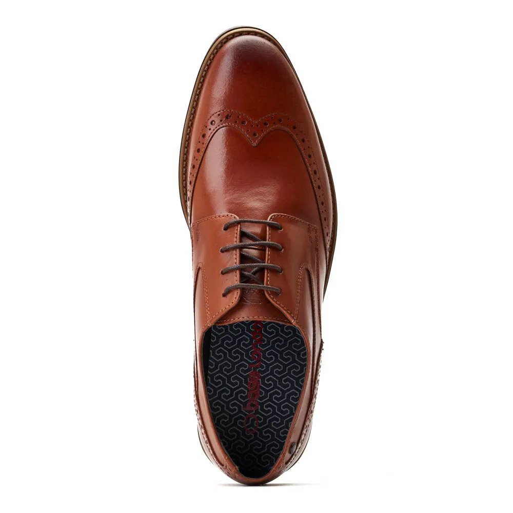 Risco Waxy Brogue Shoes sold by Base London product image thumbnail 5