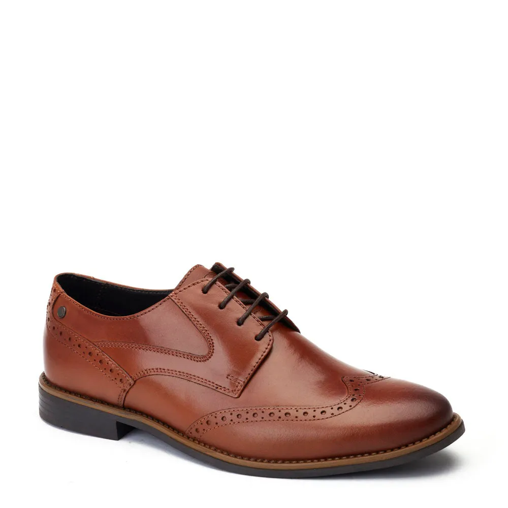 Risco Waxy Brogue Shoes sold by Base London product image thumbnail 2