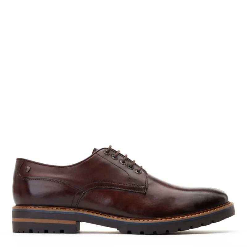 Halsey Washed Derby Shoes sold by Base London