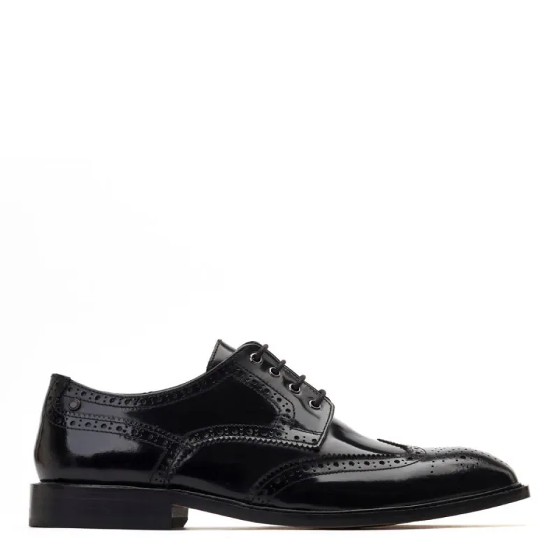 Chaplin Hi Shine Brogue Shoes sold by Base London