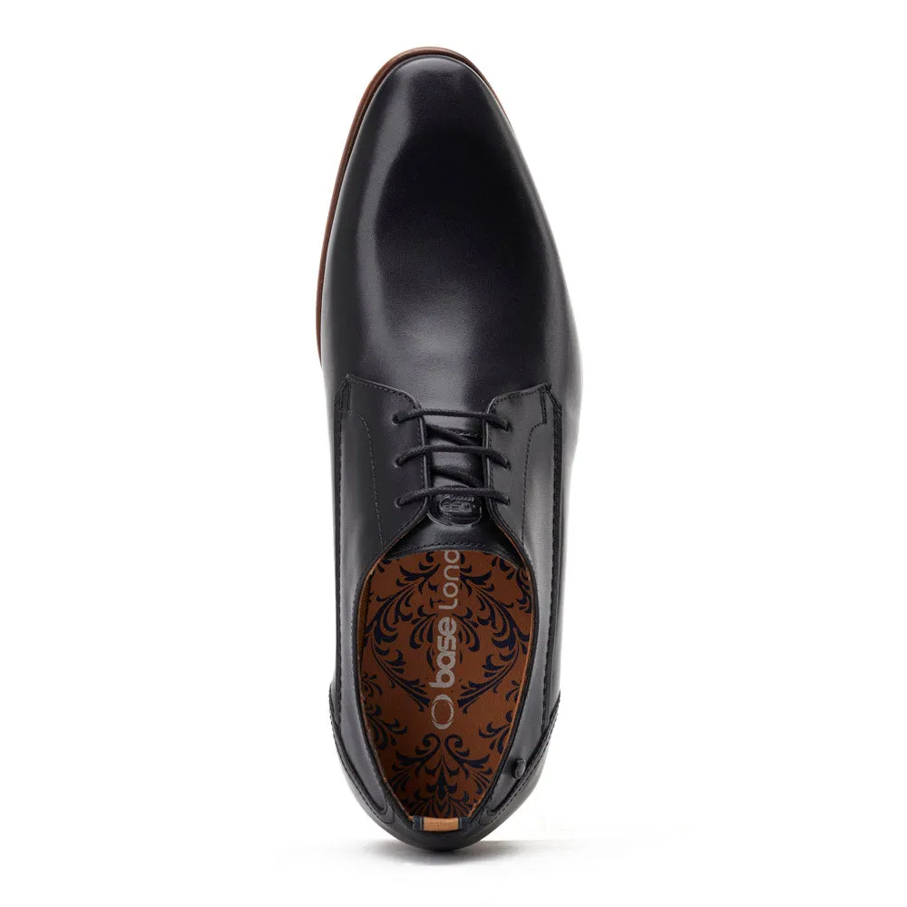 Gambino Waxy Derby Shoes Black sold by Base London product image thumbnail 5